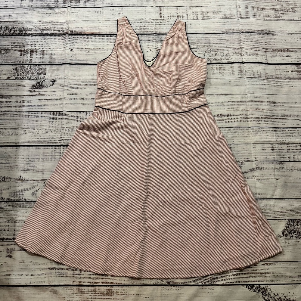Carole Little Pink V-Neck Mini Dress